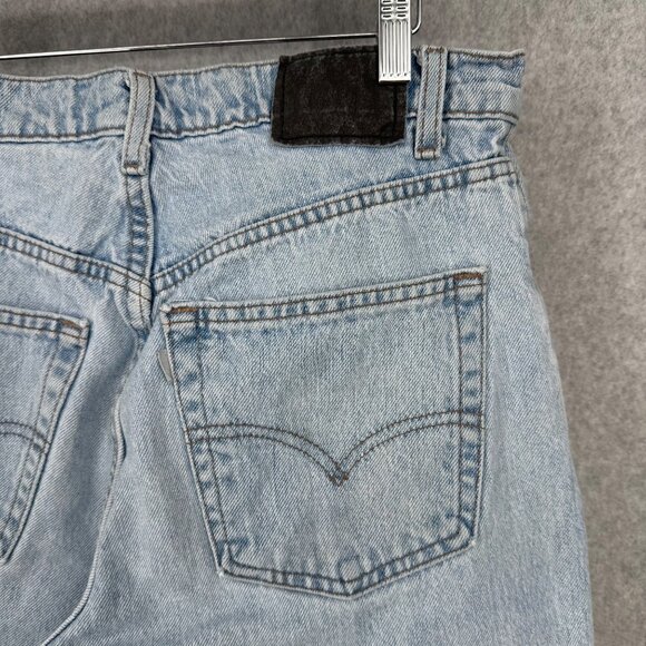Levis Mens VTG Silvertab Baggy Jeans Size 33 Light Wash Denim Pleated Skater Y2K - Picture 5 of 13